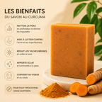 Savon au Curcuma Naturel asterraine